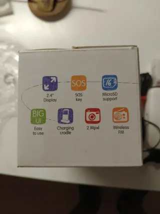 Teléfono Alcatel 20.01 personas mayores