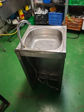 Lavamanos industrial acero inoxidable