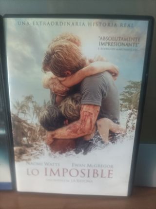 Pack 2 Películas DVD: Ghost y Lo Imposible