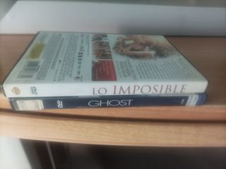 Pack 2 Películas DVD: Ghost y Lo Imposible