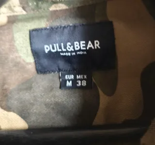 Camisa camuflaje con gorro