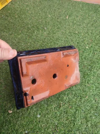 Maceta para bonsái de piedra y terracota