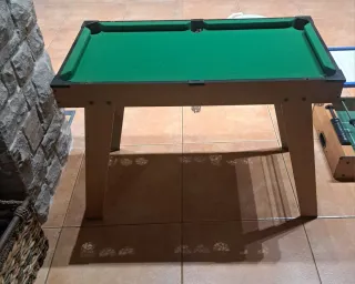 Mesa Multijuegos Niños: Futbolín, Billar, Ping Pon