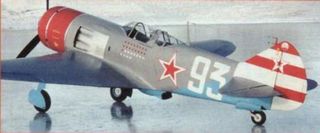 PLANOS EN PAPEL (5) DE AVION LAVOCHKIN LA-7