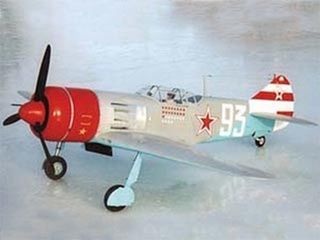 PLANOS EN PAPEL (5) DE AVION LAVOCHKIN LA-7