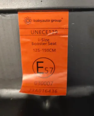 Elevador coche niño Babyauto ISOFIX