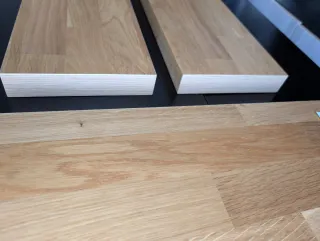 3 Baldas/Listones/estantes de Madera