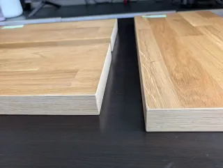 3 Baldas/Listones/estantes de Madera