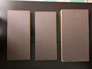 3 Baldas/Listones/estantes de Madera