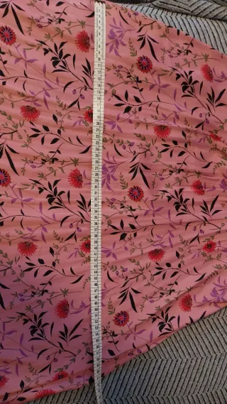 Vestido largo estampado floral