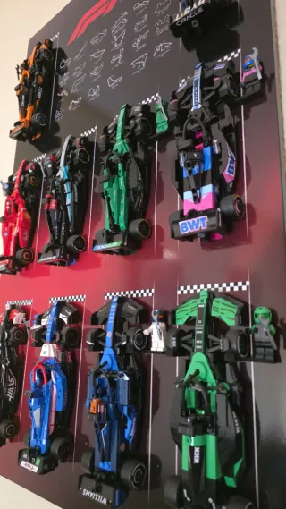 Cuadro Lego F1 Speed Champions