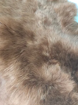 Piel de cabrito natural alfombra o confección