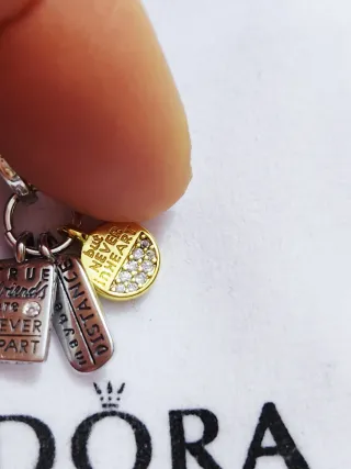 Charm Colgante Pandora Triple Amistad