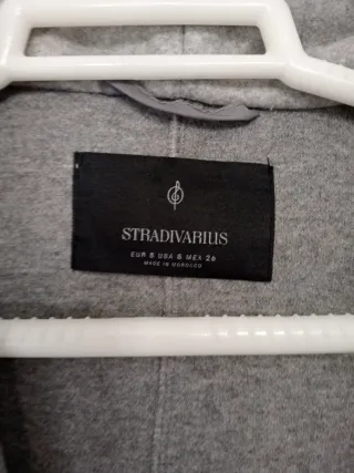 Abrigo largo mujer Atmosphere capucha gris