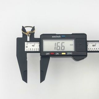 Anillo Solitario Oro 18K, 2.11gr, T-11