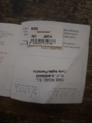 Reloj Jaguar Hombre Plata y Blanco