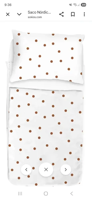 Saco Nórdico Sokios 70x140