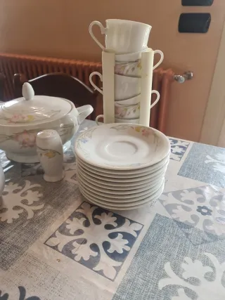 Servizio Tazze Porcellana Nuovo
