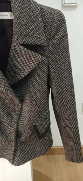 Chaqueta Zara XS Gris