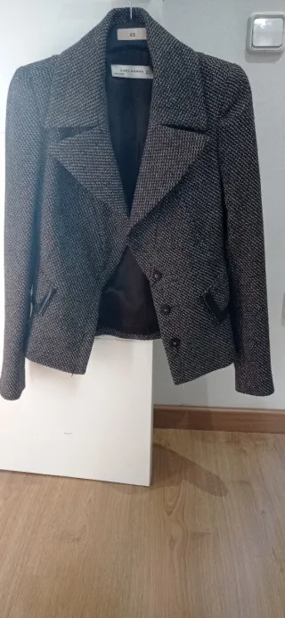 Chaqueta Zara XS Gris