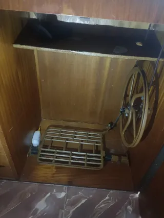 Máquina de coser antigua