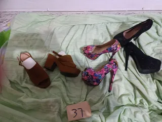 Lote de tacones talla 37