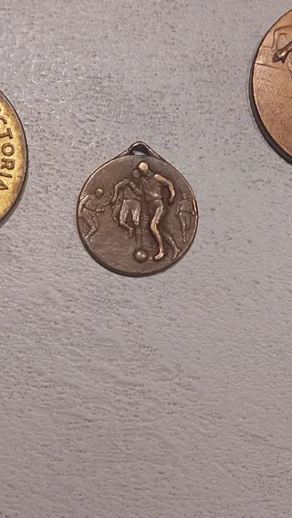 Lotto 5 medaglie sportive vintage