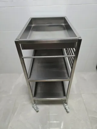 CARRITO DE COCINA DE ACERO INOXIDABLE IKEA