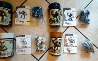 Digo Star Soldier lotto 6 CLONI Lego Bionicle NEW