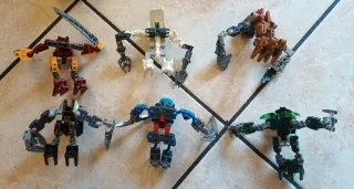 Digo Star Soldier lotto 6 CLONI Lego Bionicle NEW