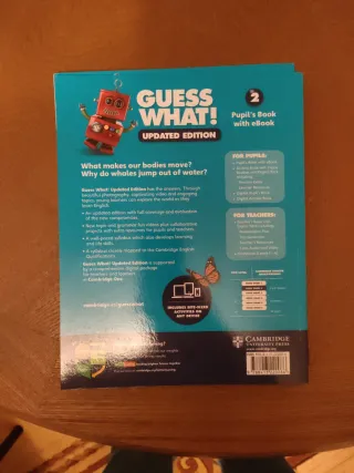 Pack Guess what! 2. Pupil's + Activity nuevos