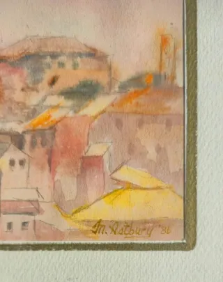 JM. Astbury Acuarela