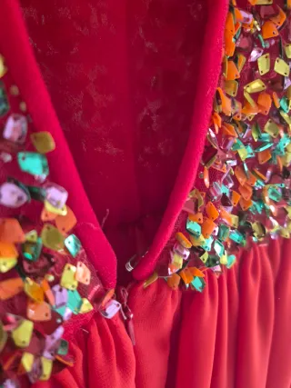 Vestido largo invitada hecho a medida