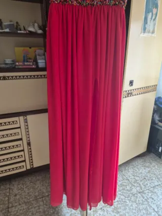 Vestido largo invitada hecho a medida