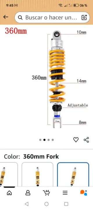 Amortiguador regulable