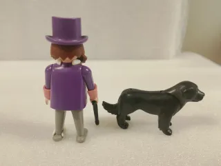 Playmobil Victoriano con Perro Negro