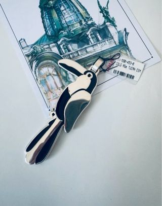 Colgante Tous Loro Vintage Plata y Negro