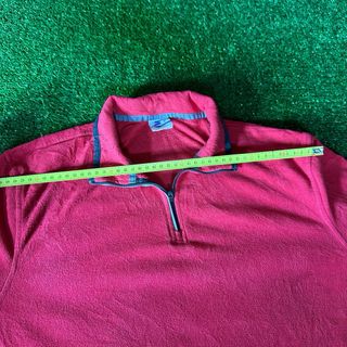 Forro Polar Starter Rojo Media Cremallera