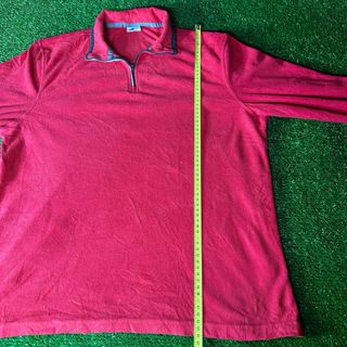 Forro Polar Starter Rojo Media Cremallera