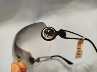 Occhiali da sole Versace grigi e neri