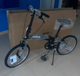 Bicicleta pieghevole Nilox, nuova