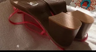 Sandalias fucsia nuevas❤️