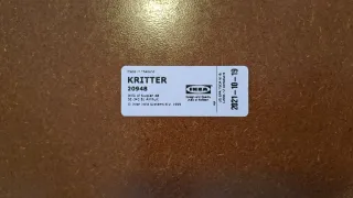 Mesa escritorio infantil KRITTER blanca 59x50 cm