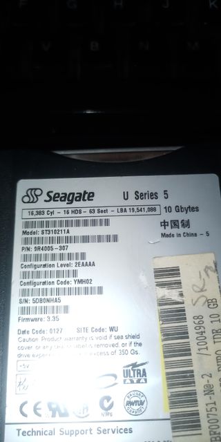 Lote 9 Discos Duros Seagate IDE Averiados