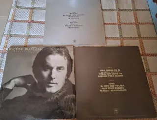 Lote 3 Vinilos Ana Belén y Víctor Manuel