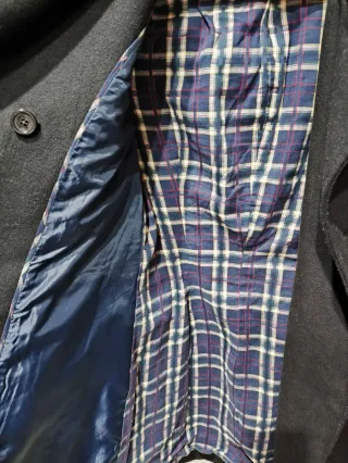 Abrigo Stradivarius Negro Talla S