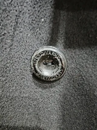 Abrigo Stradivarius Negro Talla S