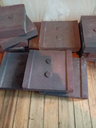 Ladrillos refractarios para radiador.36 piezas