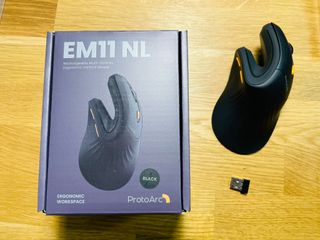 Mouse Verticale Ergonomico ProtoArc Nero
