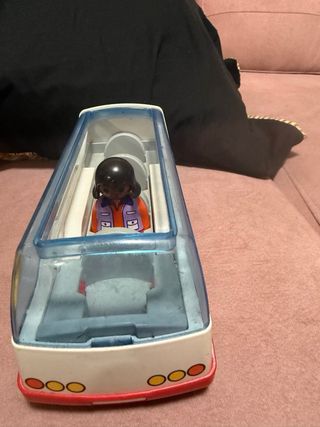 Playmobil: Cohete, Avión, Bus y Figuras lote